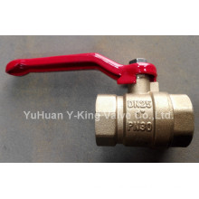 Brass Ball Valve with Steel Handle (YD-1026-1)